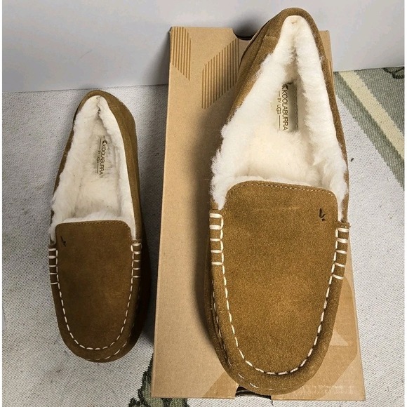 Koolaburra by UGG Women's Lezly Slipper Shoes 1020389W/CHE Brown Leather Sz8 New - Picture 5 of 8